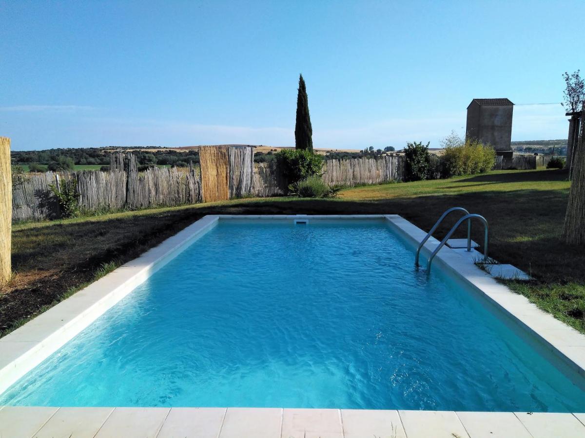 Casas Olmo y Fresno jardín y piscina a 17 kilómetros de Salamanca Exterior foto