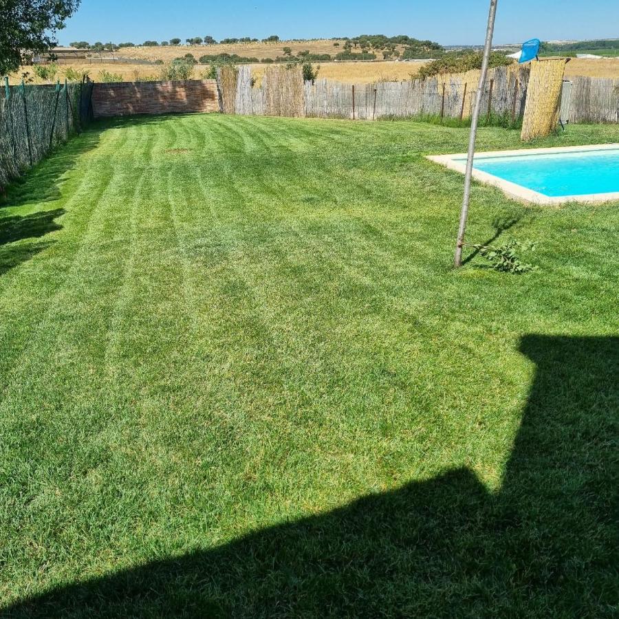 Casas Olmo y Fresno jardín y piscina a 17 kilómetros de Salamanca Exterior foto