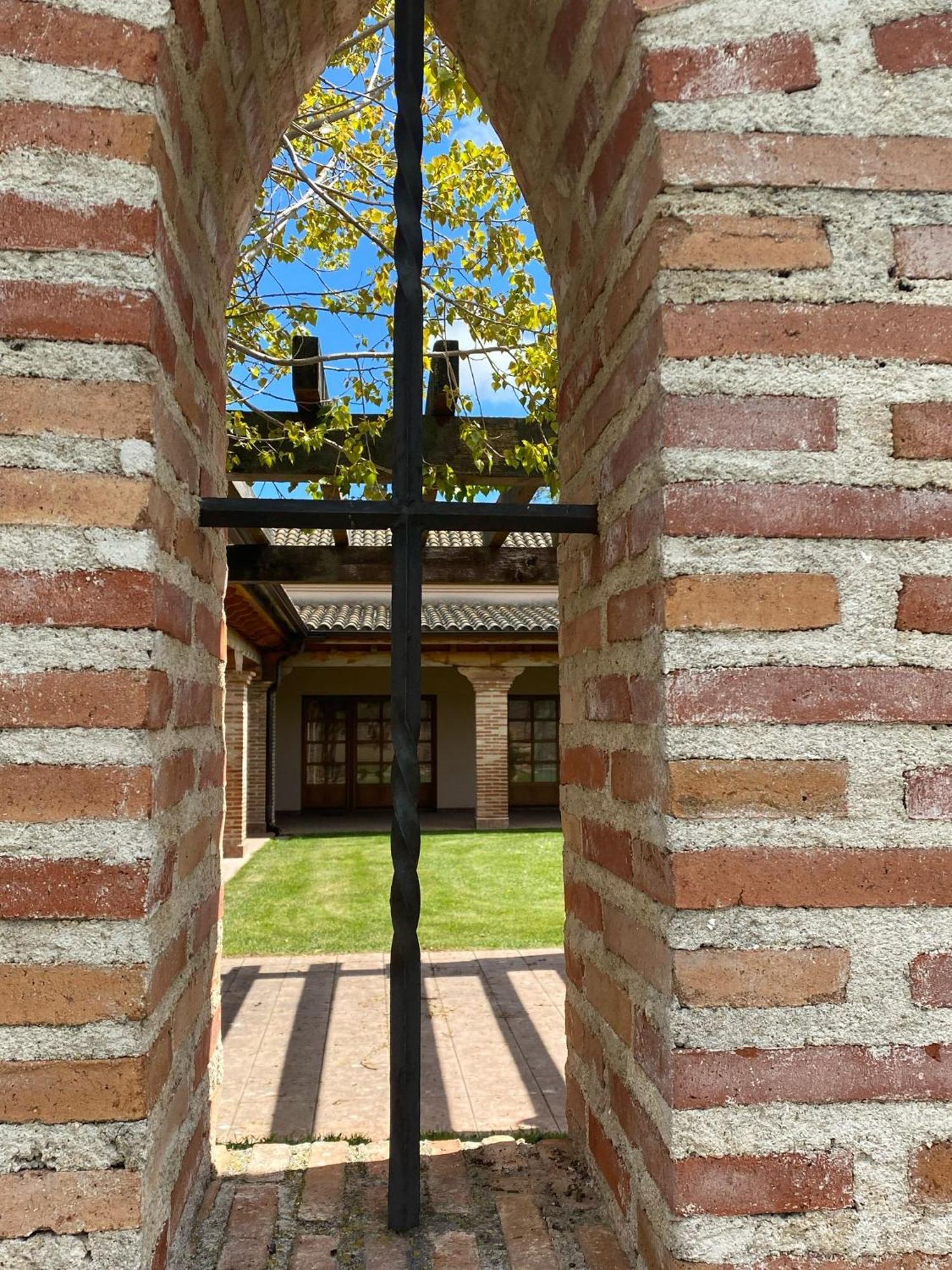 Casas Olmo y Fresno jardín y piscina a 17 kilómetros de Salamanca Exterior foto